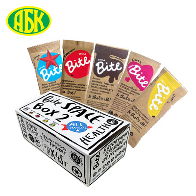 ABK 俄罗斯Take A Bite 活力谷物棒45gX5(5种口味) 创意包装设计