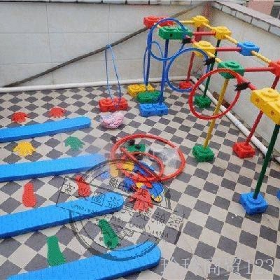 幼儿园感统训练器材万象组合 儿童训练玩具感统器材组合玩具114件