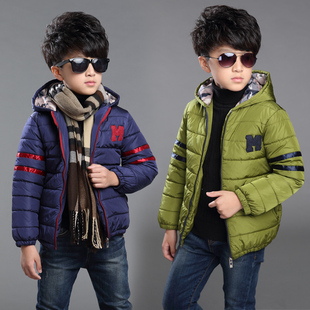童装男童冬装棉衣外套2015新款韩版中大童儿童宝宝加厚棉服棉袄