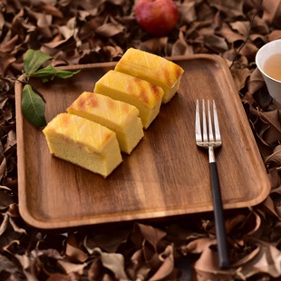 家用天然实木托盘蛋糕盘日式实木茶盘面包盘水果盘长方形茶水盘