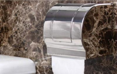 不锈钢小卷筒纸巾架盒酒店家用卫生间厕所防水潮壁挂式厕纸盒特价