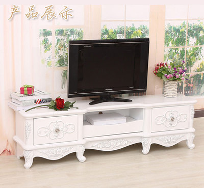 简约电视柜组合创意欧式实木小型卧室客厅现代伸缩小户型电视机柜