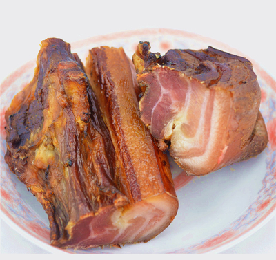 湖南腊肉农家自制土猪烟熏肉五花肉家乡咸肉贵州湘西四川腊肉特产
