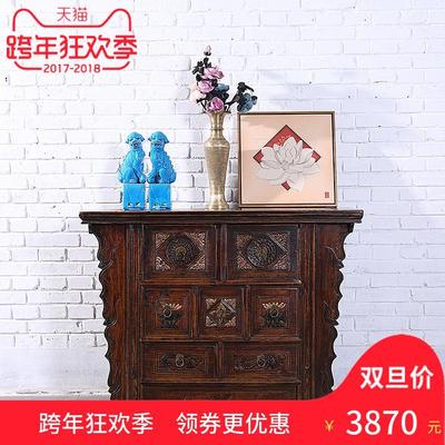 中国古典老家具榆木供桌储藏柜玄关柜客厅柜酒店大厅茶室会所家具