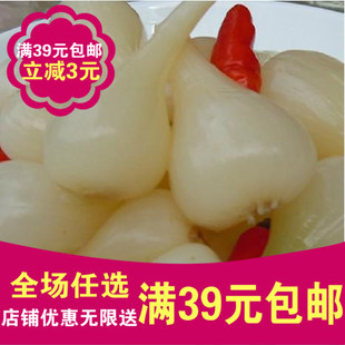【满包邮】广西特产 冰糖白醋蒜 腌大蒜 教头酸 真空包装250g