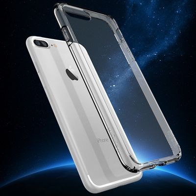 Spigen苹果iPhone7plus手机壳防摔硅胶透明保护套轻薄后盖新款潮