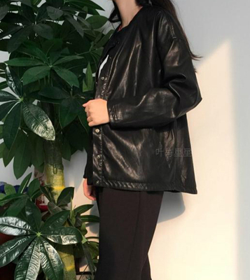 原创2015秋冬新款欧美机车皮衣短款显瘦韩版女夹克酷朋克PU皮外套