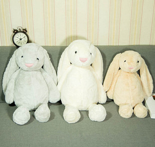 奇麦 邦尼兔子毛绒玩具可爱兔公仔大小布娃娃玩偶 儿童生日礼物