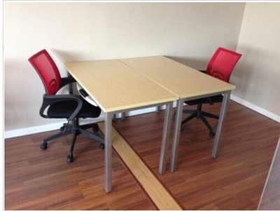 新款特价简易办公桌站立式台式电脑桌家用书桌移动工作台洽谈桌