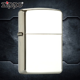 专柜正品ZIPPO打火机 正版原装 纯银加厚盔甲镜面 镜子 限量zippo