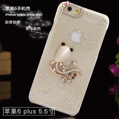 TIYA苹果6水钻手机壳iPhone6Plus镶钻4.7保护套高档奢华时尚精致