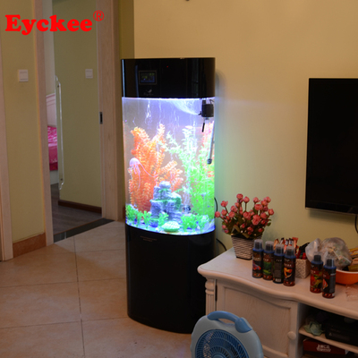 eyckee爱客椭圆鱼缸 亚克力水族箱 生态鱼缸 三过滤免换水水族箱