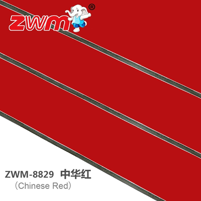 正宗吉祥铝塑板4mm21丝中国红内外墙干挂广告幕墙 门头专用铝塑板