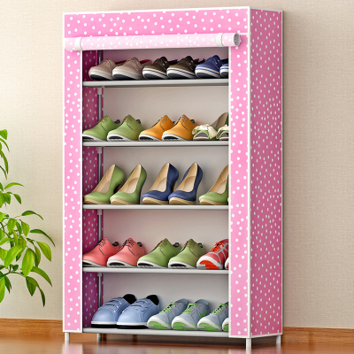 亚思特 美观时尚防尘5层鞋柜 简易鞋柜 居家方便实用包邮