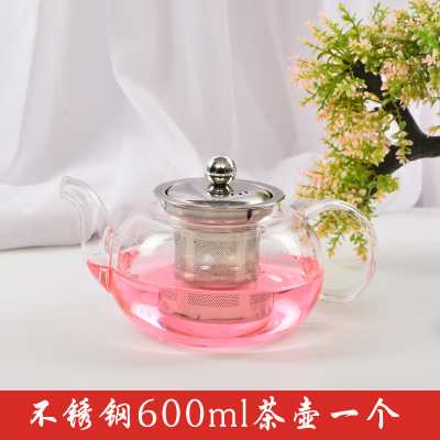 加厚耐热透明玻璃茶壶整套玻璃茶具套装花茶壶套装茶壶过滤玻璃