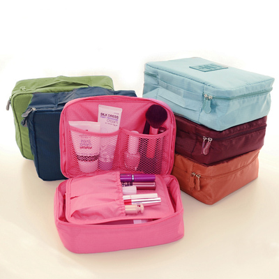 韩国防水化妆包大容量旅行包洗漱包内衣化妆品整理收纳包-