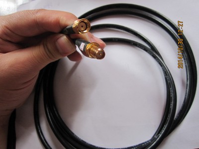 2M 50-3 黑皮优质馈线 同轴电缆 2.4G 天线  SMA 延长线