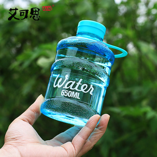 夏季迷你水瓶韩国创意饮水机水桶塑料水杯子便携学生大容量水壶男