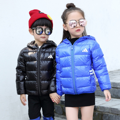 儿童羽绒服男女童新款短款韩版小童中大童儿童秋冬款外套保暖羽绒