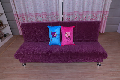 简约特价布艺折叠沙发床1.5米单人双人三人小户型布艺沙发1.8米