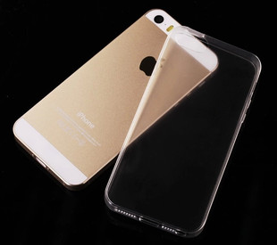 苹果iphone6 plus 5/5S 4/4S手机套超薄透明软硅胶保护外壳批发