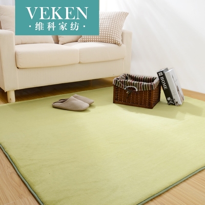 维科家纺 现代简约满铺珊瑚绒地毯卧室房间床边客厅沙发茶几地毯