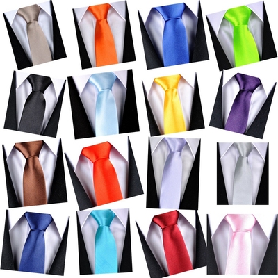 韩版领带 窄领带 纯色休闲领带 多色可选 批价直供