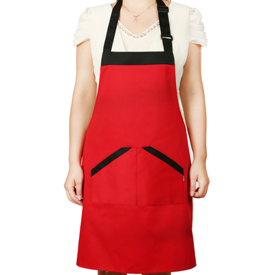 宣传促销广告围裙定制LOGO餐饮超市服务员工作围裙烧烤奶茶店围裙