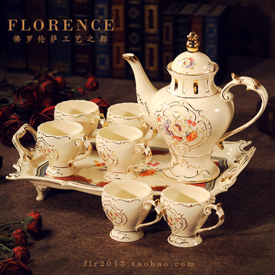 欧式茶具咖啡具咖啡杯套装陶瓷英式下午茶茶具整套高档结婚礼物