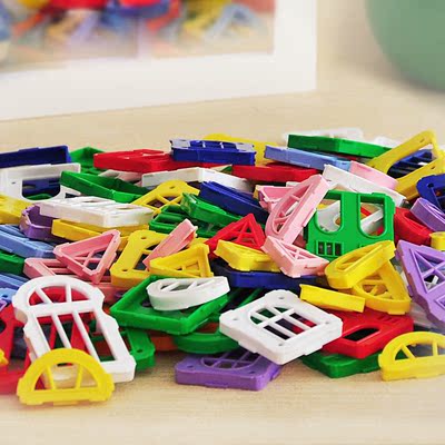 磁力棒 儿童益智磁铁性建构积木 宝宝玩具装饰片散件配件2-3-6岁