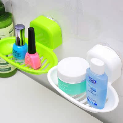 美可卫生间无痕吸盘肥皂架浴室吸盘肥皂盒肥皂架子沥水香皂置物架