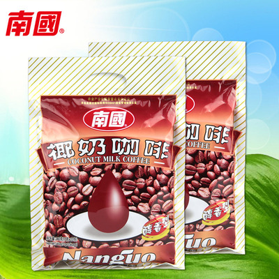 中国产咖啡 海南特产  南国食品 椰奶咖啡 醇香型 340gX2袋包邮
