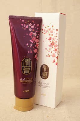 韩国正品代购LG润膏yungo洗发水护发素二合一无硅去屑止痒防脱