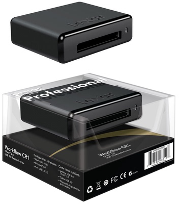新品Lexar雷克沙CFast™ 2.0 USB 3.0 读卡器 专业CF卡高速读卡器