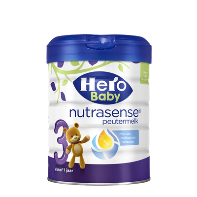 荷兰Herobaby白金版美奶粉3段原装进口婴儿牛奶粉 1岁以上