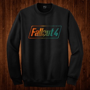 fallout辐射4游戏周边PS4卫衣套头男长袖薄款学生秋季青少年衣服