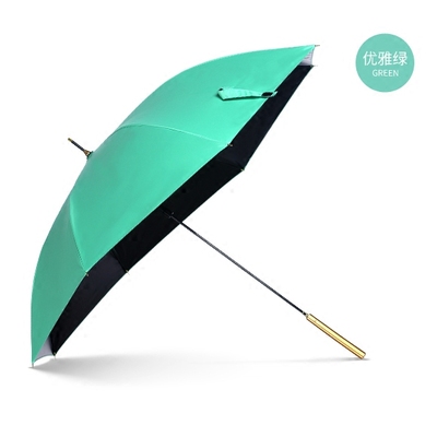 碳纤维雨伞创意长柄伞女士黑胶防晒两用晴雨伞太阳伞自动伞男士
