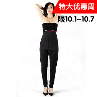 韩国红瘦时尚版紧身黑中腰提臀裤塑形翘臀产后收腹加厚夏季正品
