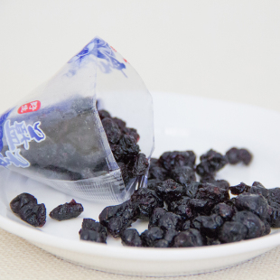 绿川然兴安岭蜂蜜野生蓝莓果干250克独立袋装内蒙古呼伦贝尔特产