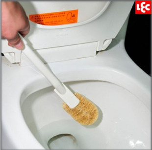 日本LEC 正品树脂马桶刷 日式死角清洁刷 座便器强力洁厕刷