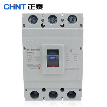 CHNT正泰塑壳断路器三极空气开关NM1-630S/3300 400A 500A 630A