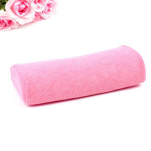 美甲工具  美甲专用 毛巾手枕 手垫 手枕 粉色