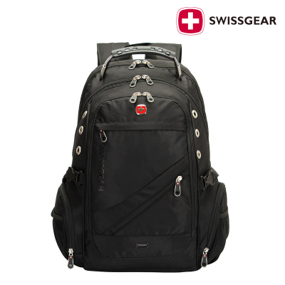 瑞士军刀男士双肩包韩版时尚背包商务休闲电脑包旅行包男包SA1418