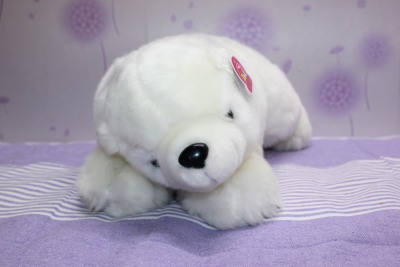 韩国ToyClub正品可爱趴趴北极熊公仔毛绒玩具抱枕情人节礼物女生