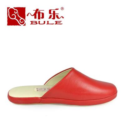 老北京布鞋 女鞋 传统手工软底托鞋 绣花鞋 新款皮拖鞋