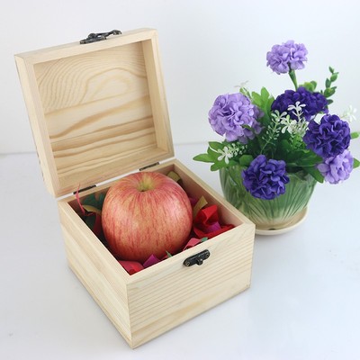 平安果高档木盒装 圣诞果情侣礼物烟台苹果水果 可代写贺卡