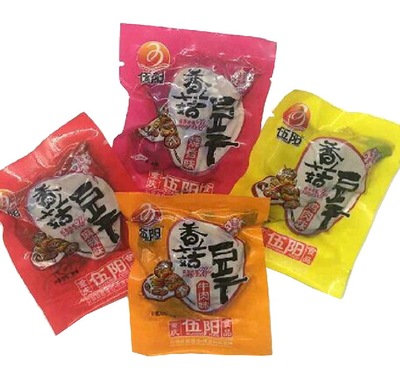 重庆特产伍阳香菇豆干500g 独立小包装散装麻辣多味豆腐干零食