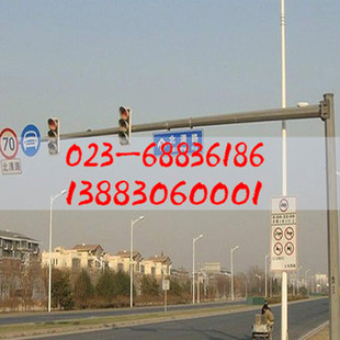 红绿灯杆信号灯杆  5米7米8米10米 八角信号灯杆 人行道信号灯杆