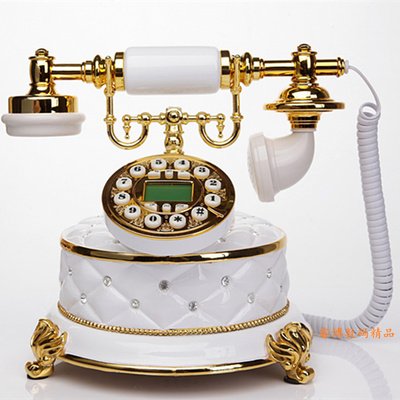 时尚创意仿古电话机家用座机 复古欧式电话机特价秒杀包邮