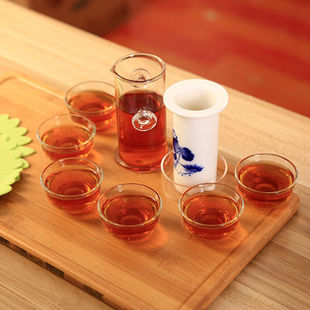 红茶玻璃冲茶器茶具套装懒人茶具整套功夫茶具便携式旅行茶具
